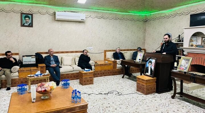 برگزاری مراسم اربعین رهبر شهید و شهدای مدرسه میناب در سفارت ایران در عربستان