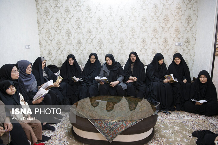 برگزاری روضه های خانگی به مناسبت چهلم رهبر شهید - قزوین