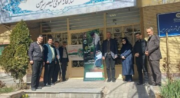 غرس نهال به یاد شهدای جنگ رمضان با پیوستن به پویش «نهال امید» در سرعین
