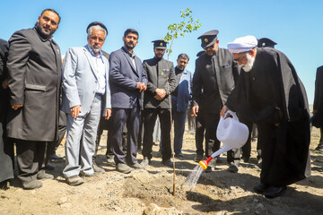 آیت‌الله احمد مروی، تولیت آستان قدس رضوی در پویش ملی "نهال امید" - مشهد