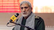 سردار قاآنی: مقاومت متکی بر ایمان الهی یک بار دیگر به پیروزی رسید
