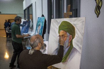 آیین سوگ اربعین رهبر شهید؛"امین ایران"