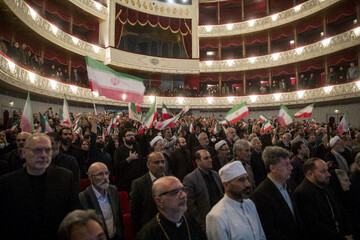 آیین سوگ اربعین رهبر شهید؛"امین ایران"
