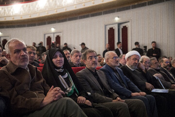 علی منتظری، رئیس جهاد دانشگاهی در آیین سوگ اربعین رهبر شهید؛"امین ایران"
