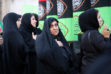 مراسم یادبود محله مسکونی چقاگلان کرمانشاه