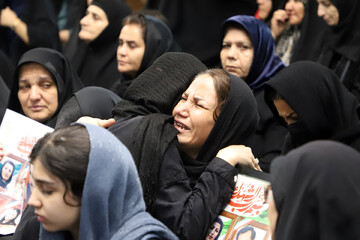 مراسم یادبود محله مسکونی چقاگلان کرمانشاه