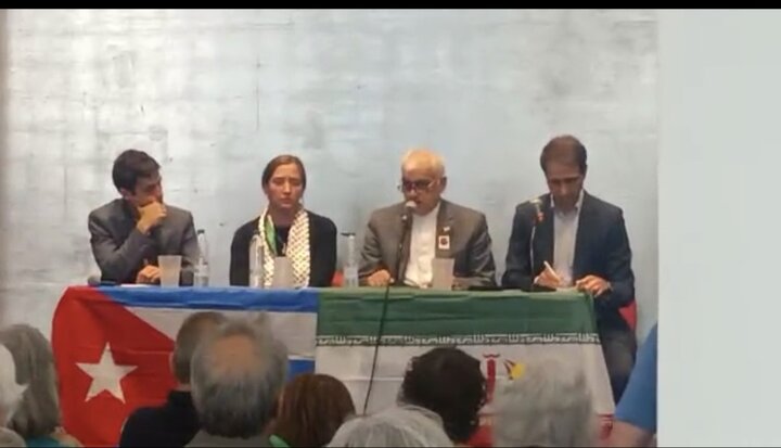 رضا زبیب سفیر جمهوری اسلامی ایران در اسپانیا سفیر ایران در اسپانیا: هدف آمریکا بازگشت به دوره سلطه مستقیم و خشن بر ملتها است