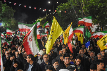 مراسم یادبود شهدای دانش آموز و معلم میناب - سمنان