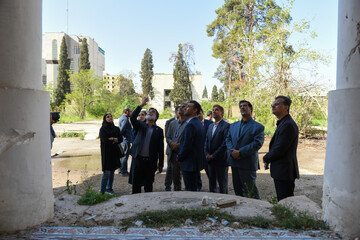 بازدید معاون استاندار ومدیران آموزش پرورش و میراث فرهنگی از خسارات ناشی از تجاوز آمریکا و رژیم صهیونی به موزه آموزش پرورش شیراز
