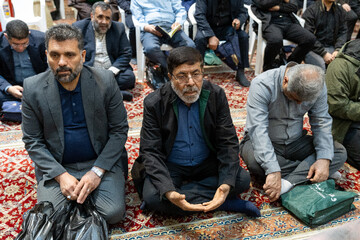 سردار رمضان‌شریف در مراسم بزرگداشت چهلمین روز شهادت سرلشکر شهید محمد شیرازی، رئیس دفتر فرماندهی کل قوا