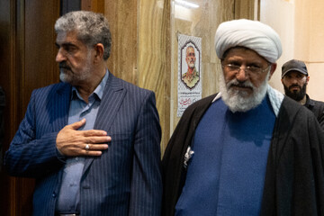 مراسم بزرگداشت چهلمین روز شهادت سرلشکر شهید محمد شیرازی، رئیس دفتر فرماندهی کل قوا