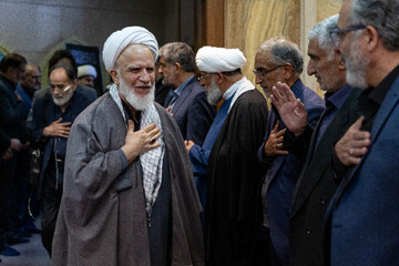 مراسم بزرگداشت چهلمین روز شهادت سرلشکر شهید محمد شیرازی، رئیس دفتر فرماندهی کل قوا