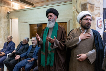 مراسم بزرگداشت چهلمین روز شهادت سرلشکر شهید محمد شیرازی، رئیس دفتر فرماندهی کل قوا