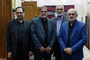 مراسم بزرگداشت چهلمین روز شهادت سرلشکر شهید محمد شیرازی، رئیس دفتر فرماندهی کل قوا