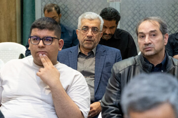 رضا اردکانیان در مراسم بزرگداشت چهلمین روز شهادت سرلشکر شهید محمد شیرازی، رئیس دفتر فرماندهی کل قوا