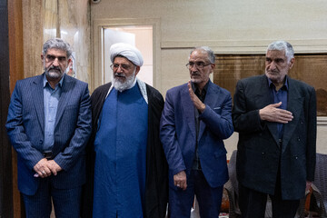 مراسم بزرگداشت چهلمین روز شهادت سرلشکر شهید محمد شیرازی، رئیس دفتر فرماندهی کل قوا