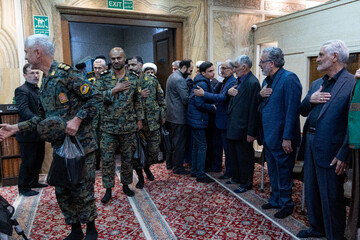مراسم بزرگداشت چهلمین روز شهادت سرلشکر شهید محمد شیرازی، رئیس دفتر فرماندهی کل قوا