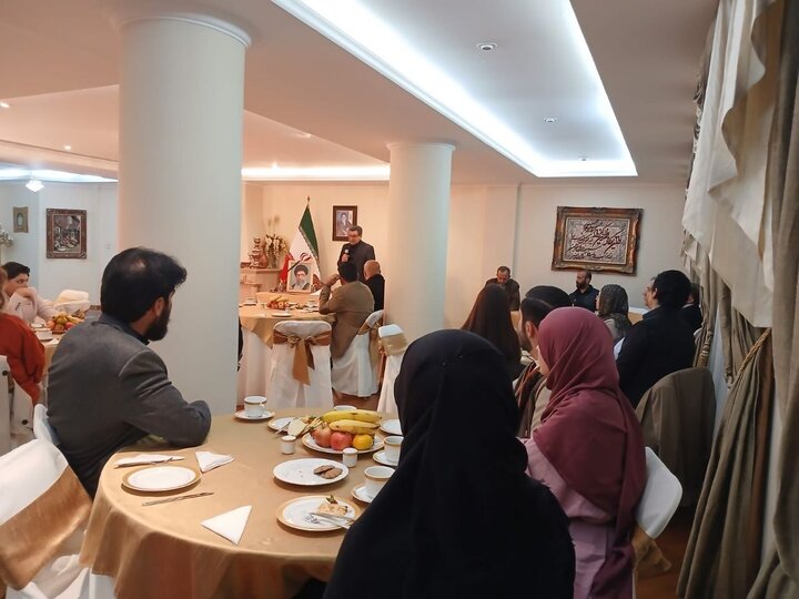 مراسم گرامیداشت چهلمین روز شهادت مقام معظم رهبری در اکوادور