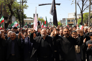 مراسم عزاداری روز شهادت امام جعفر صادق(ع)-کرمانشاه