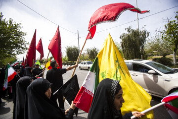 بیرق گردانی و عزاداری شهادت امام جعفر صادق (ع)  - بلوار چمران شیراز (موکب عزیزم حسین علیه السلام)