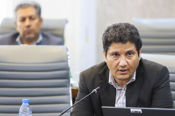 سخنرانی غلامرضا سالاری،معاون هماهنگی امور اقتصادی استانداری در نشست نمایندگان و مدیران اقتصادی استان کرمان با معاون پارلمانی وزیر اقتصاد و دارایی