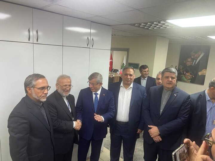 دیدار هیات پارلمانی ایران با«داوود اوغلو»