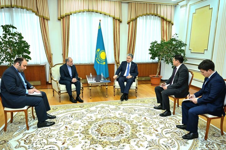 تحولات منطقه محور رایزنی سفیر ایران با وزیر خارجه قزاقستان