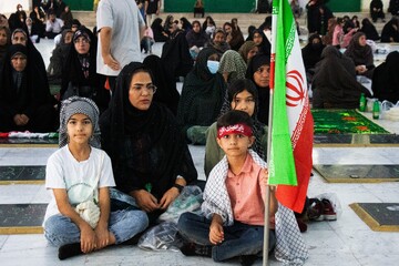 مراسم چهلم شهدای نیروی دریایی ارتش در بندرعباس