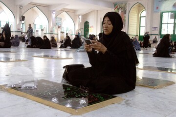 مراسم چهلم شهدای نیروی دریایی ارتش در بندرعباس