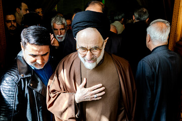 سید محمد خاتمی در مراسم ترحیم شهید «کمال خرازی»