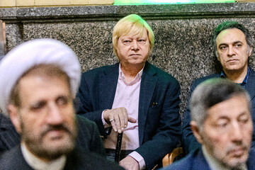 سید محمد بهشتی در مراسم ترحیم شهید «کمال خرازی»