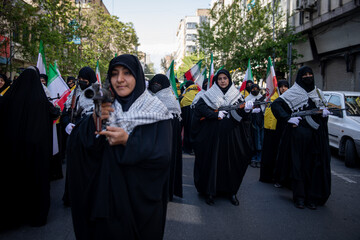 رزمایش بزرگ «دختران جان‌فدای ایران»