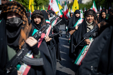 رزمایش بزرگ «دختران جان‌فدای ایران»
