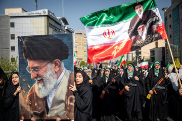 رزمایش بزرگ «دختران جان‌فدای ایران»