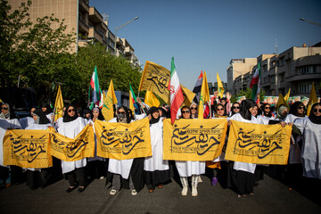 رزمایش بزرگ «دختران جان‌فدای ایران»