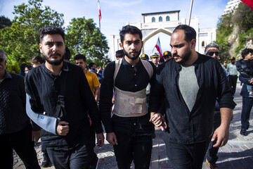 استقبال از  ۹ دریادل «ناوشکن دنا» - شیراز