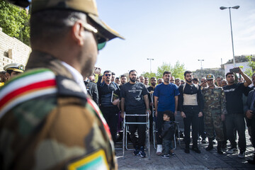 استقبال از  ۹ دریادل «ناوشکن دنا» - شیراز