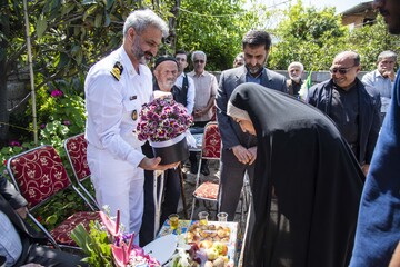 تقدیر همسر ناوسروان «مجید عمرانی» از همسر قهرمانش