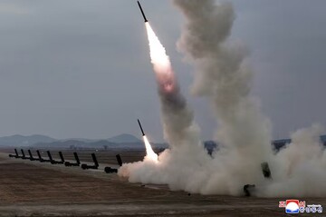 کره‌شمالی چندین موشک بالستیک شلیک کرد