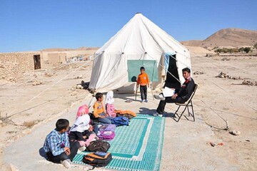 وقتی آموزش با کوچ‌نشینی همراه می‌شود