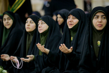 آیین خطبه خوانی خادمان حرم حضرت معصومه (س) - قم