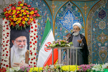 آیین خطبه خوانی خادمان حرم حضرت معصومه (س) - قم