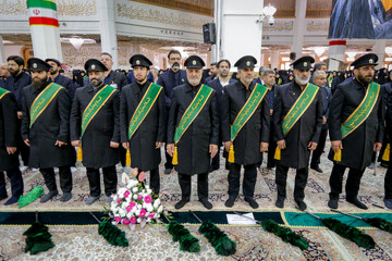 آیین خطبه‌خوانی خادمان حرم حضرت معصومه (س) - قم