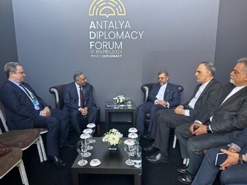 دیدار دبیر کل سازمان «دی ۸» با معاون وزیر امور خارجه ایران