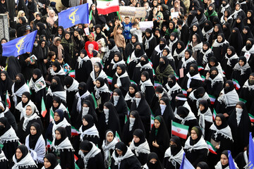 اجتماع بزرگ دختران و بانوان جان فدا- اهر