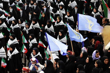اجتماع بزرگ دختران و بانوان جان فدا- اهر