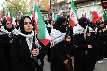 اجتماع بزرگ دختران و بانوان جان فدا- اهر