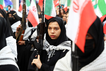 اجتماع بزرگ دختران و بانوان جان فدا- اهر