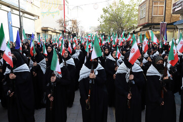 اجتماع بزرگ دختران و بانوان جان فدا- اهر