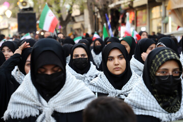 اجتماع بزرگ دختران و بانوان جان فدا- اهر